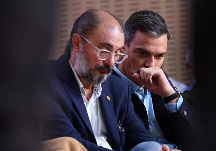 Lambán asegura que «al presidente de Aragón no le marca el paso ni Moncloa ni Ferraz»