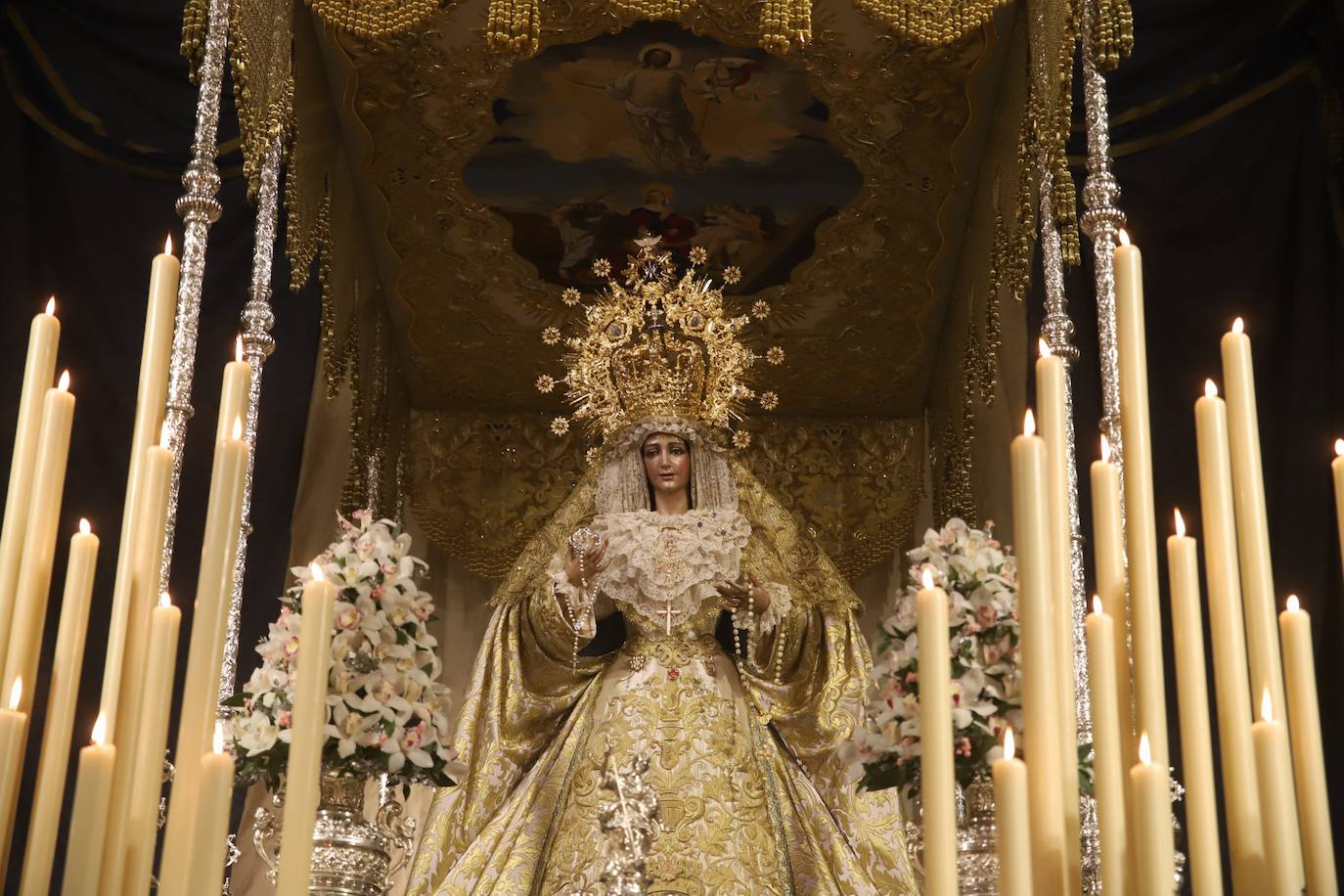 La solemne imposición de la nueva corona de la Virgen de la Alegría de Córdoba, en imágenes