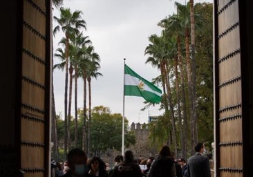 San Telmo acoge por primera vez la celebración del Día de la Bandera de Andalucía