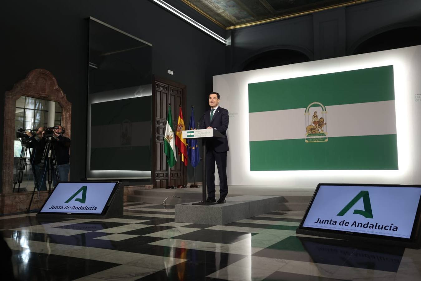 Día de la Bandera de Andalucía en el Palacio de San Telmo