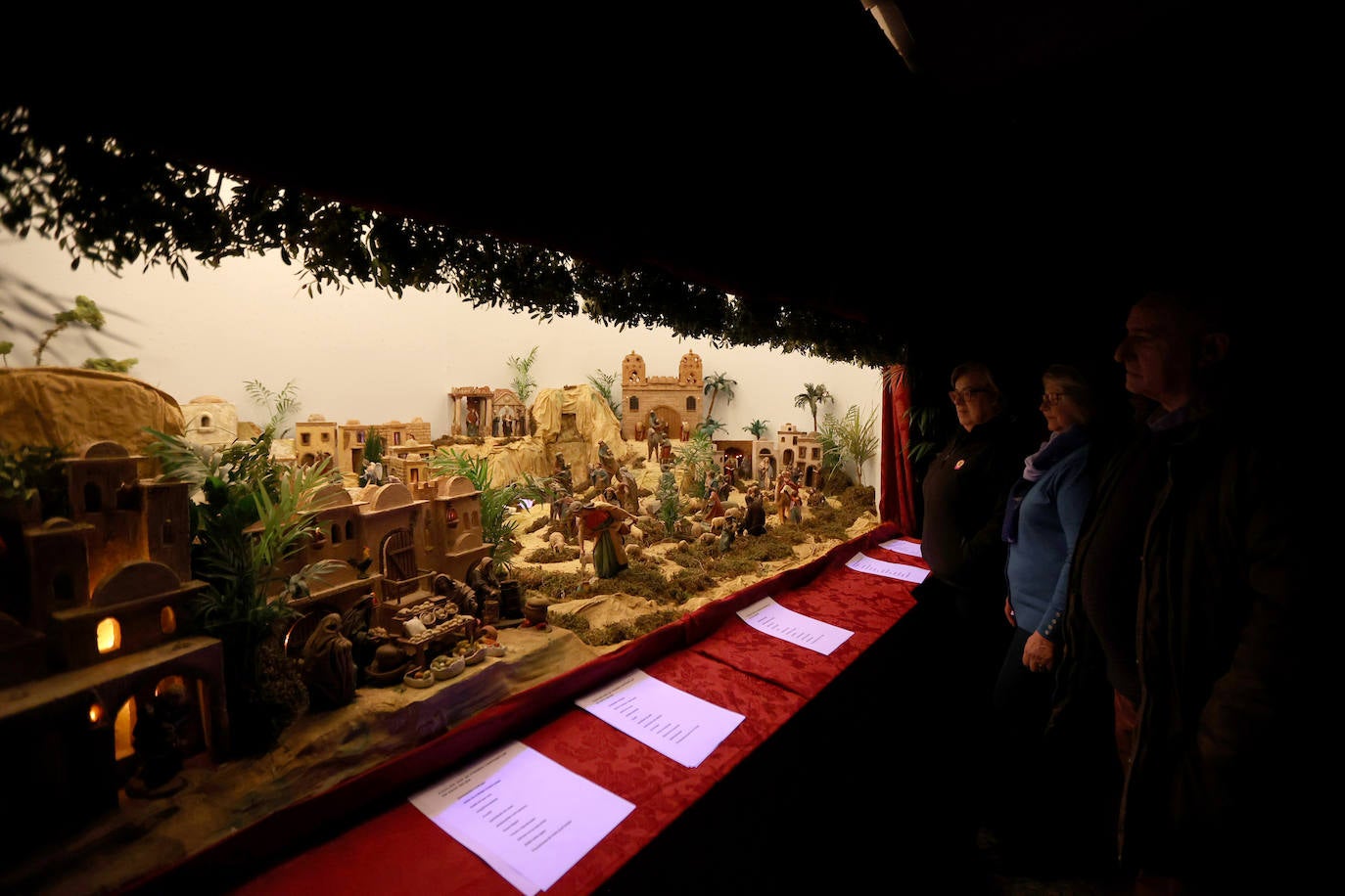 Los Nacimientos participantes en el XLI Concurso de Belenes de Cajasur, en imágenes