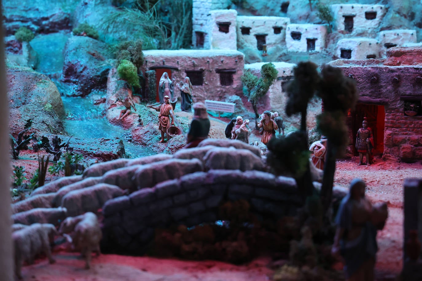 Los Nacimientos participantes en el XLI Concurso de Belenes de Cajasur, en imágenes