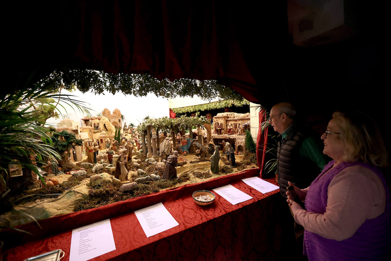 Los Nacimientos participantes en el XLI Concurso de Belenes de Cajasur, en imágenes