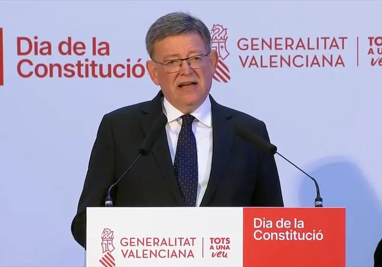 Ximo Puig aboga por reformar la Constitución para «dejar de hablar de disminuidos» y reconocer la igualdad