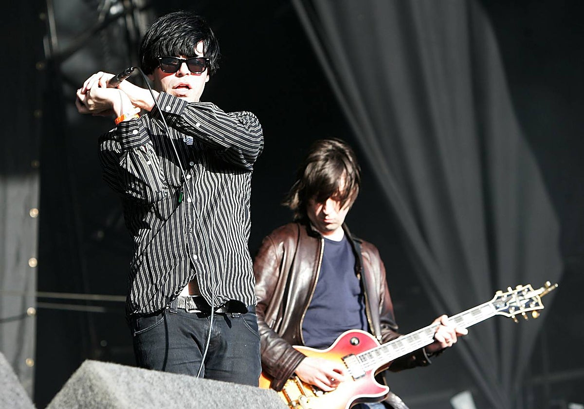 The Carlatans, durante un ocncierto, en una imagen de archivo