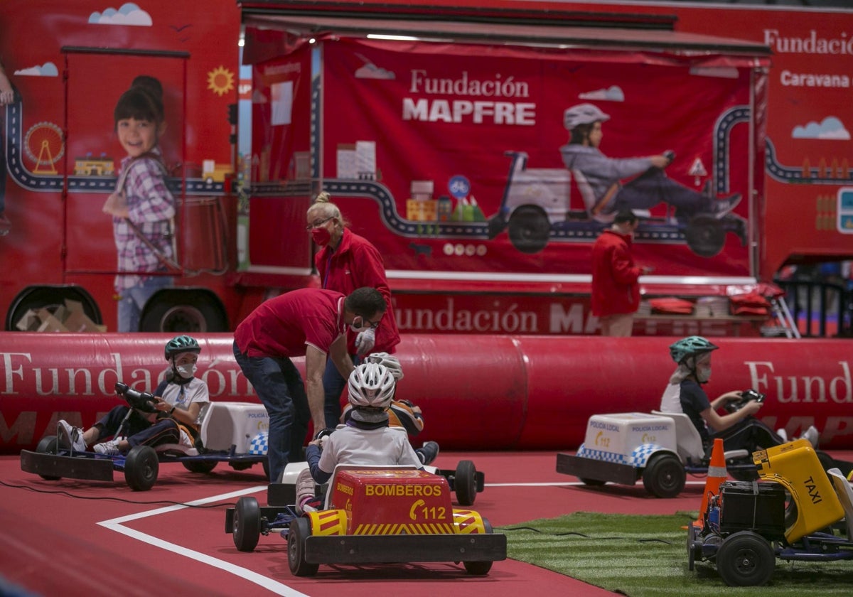 La pista de karts de Juvenalia