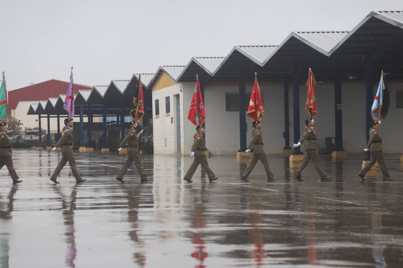 En imágenes, el solemne desfile militar de la BRI X de Córdoba por la Inmaculada
