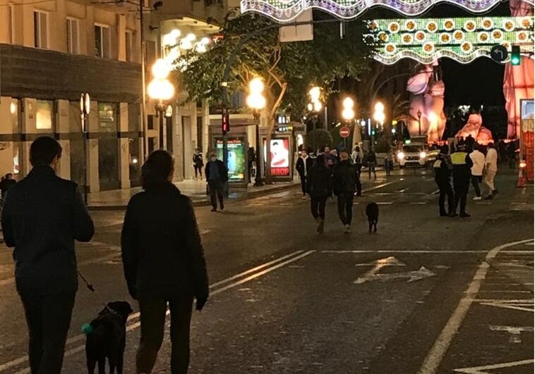 Peatonalización del centro de Alicante por Navidad: horarios y días de los cortes de calles