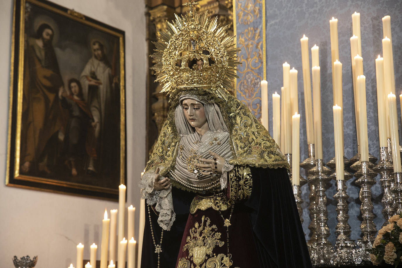 Las veneraciones a la Virgen por la Inmaculada en Córdoba, en imágenes