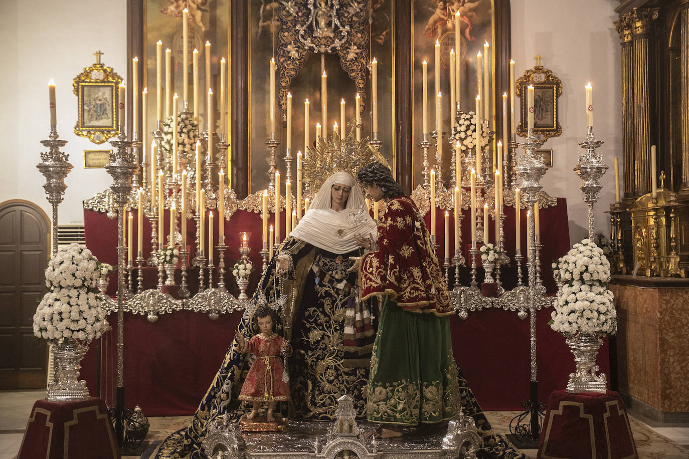 Las veneraciones a la Virgen por la Inmaculada en Córdoba, en imágenes