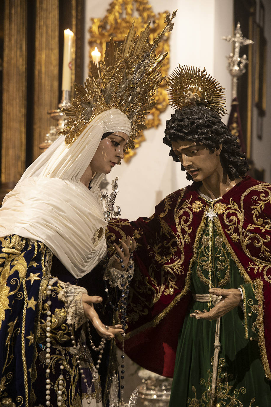 Las veneraciones a la Virgen por la Inmaculada en Córdoba, en imágenes