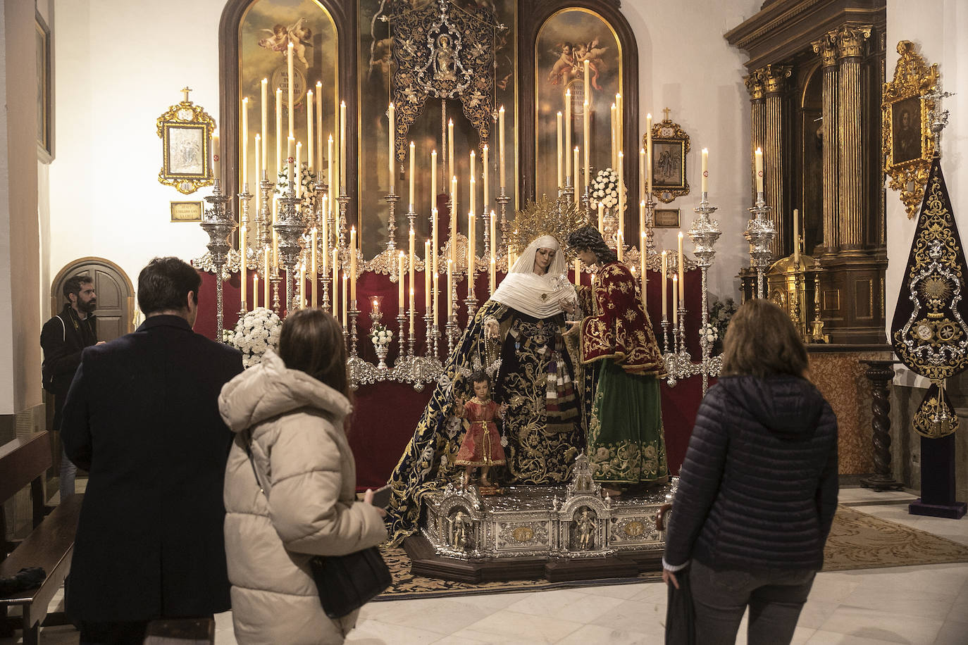 Las veneraciones a la Virgen por la Inmaculada en Córdoba, en imágenes