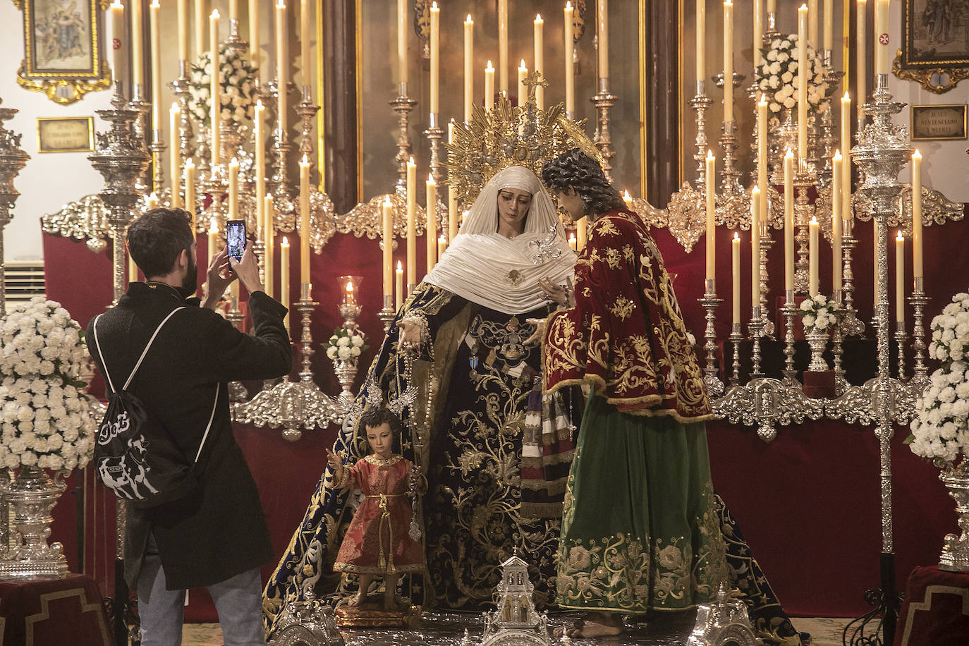 Las veneraciones a la Virgen por la Inmaculada en Córdoba, en imágenes