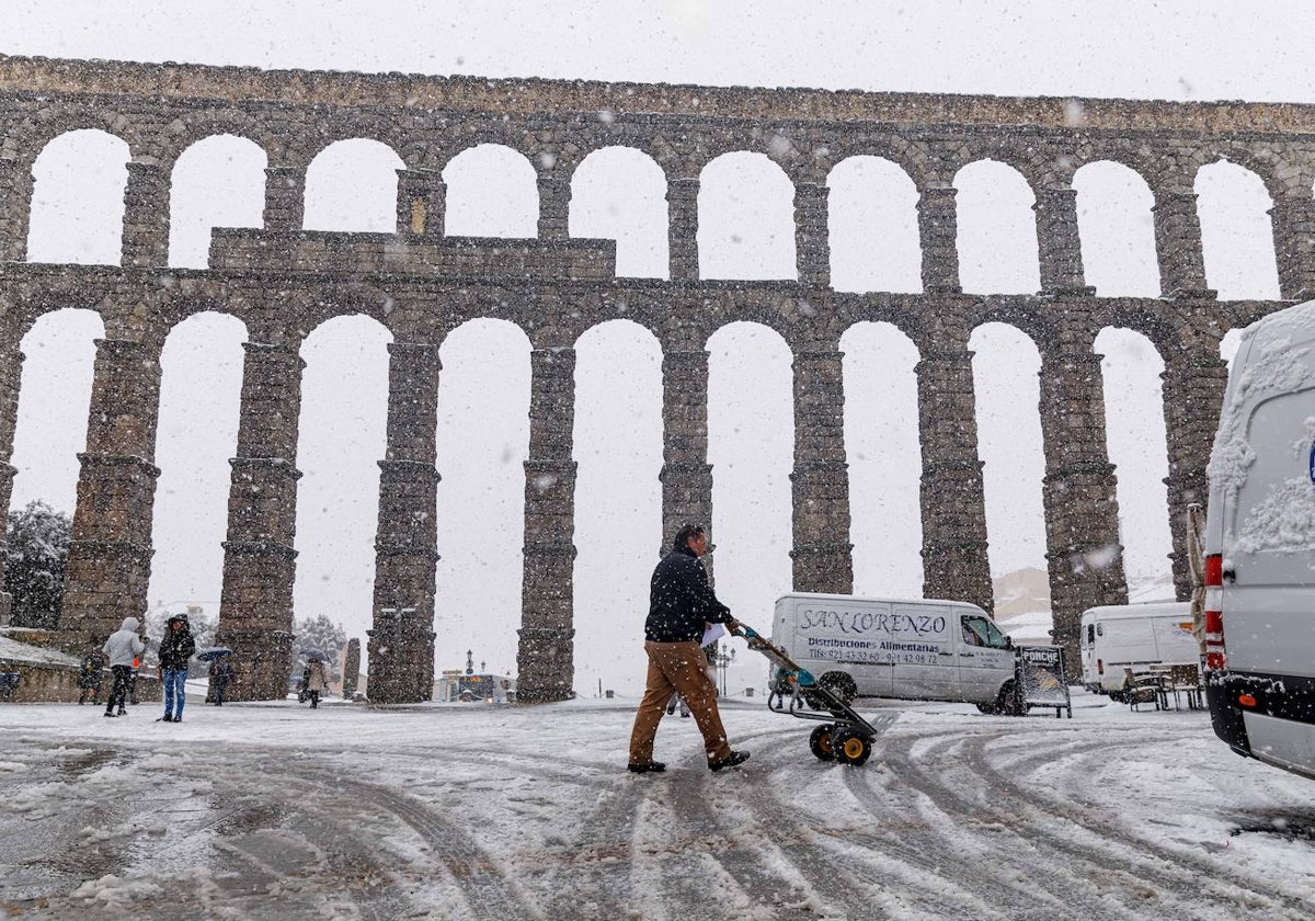 Alerta amarilla este domingo por nieve en Ávila, Segovia y Zamora