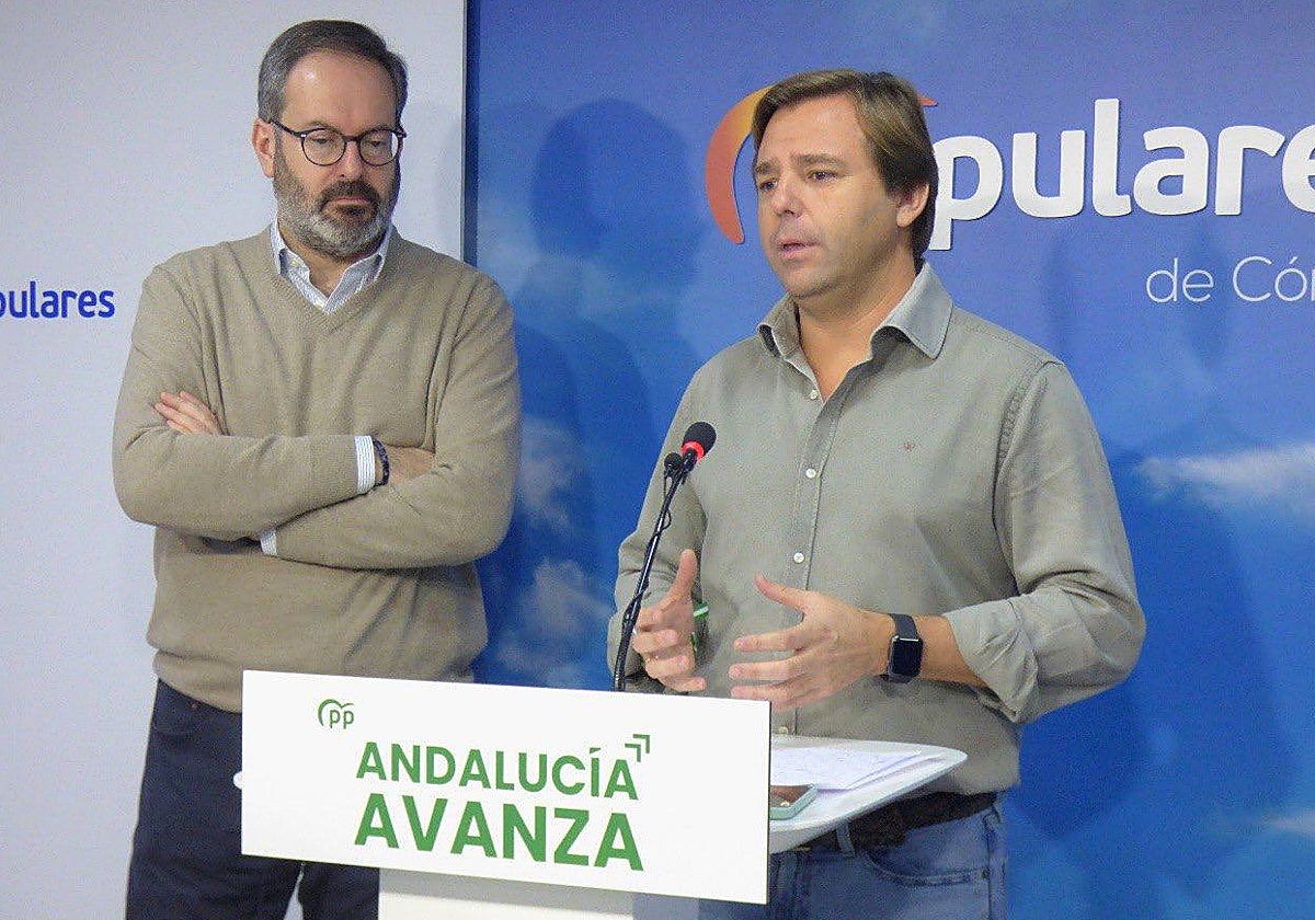 Repullo este sábado en Córdoba junto al presidente del PP cordobés Adolfo Molina