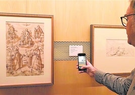 El Museo de Bellas Artes de Córdoba rescata el Madrid del siglo XVIII en sus dibujos