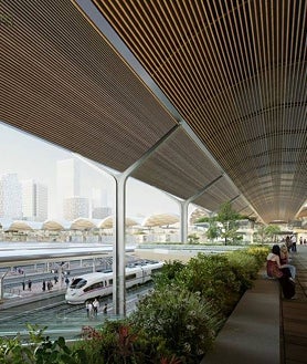 Imagen secundaria 2 - Recreaciones de la futura estación de trenes de Chamartín