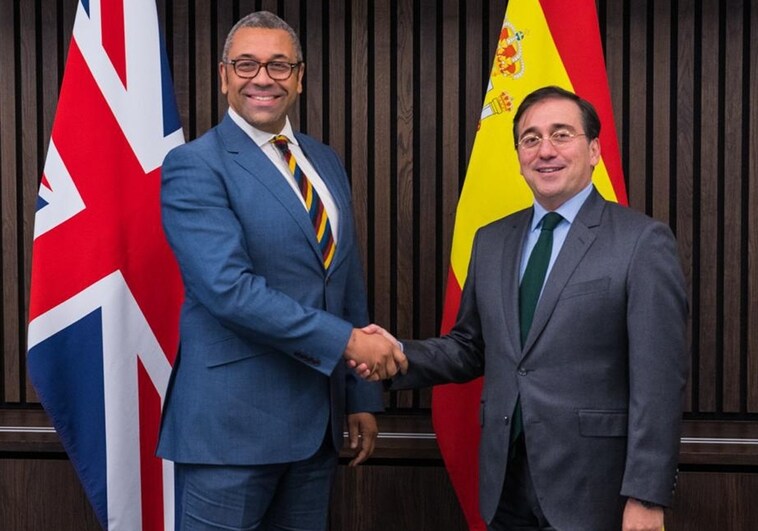 Albares recibe al nuevo ministro de Exteriores británico en plena negociación de la UE y Reino Unido sobre Gibraltar