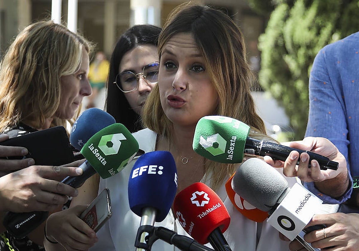 Alejandra Jacinto, diputada de Unidas Podemos en la Asamblea de Madrid