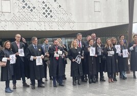 La huelga de los Letrados de la Administración de Justicia provoca la suspesión de otro centenar de juicios