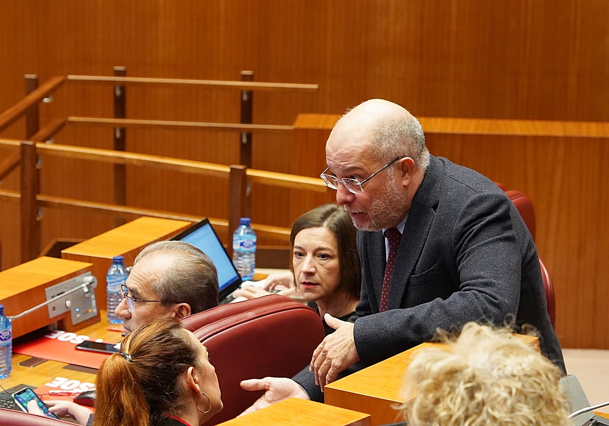 Francisco Igea, este jueves en las Cortes de Castilla y León