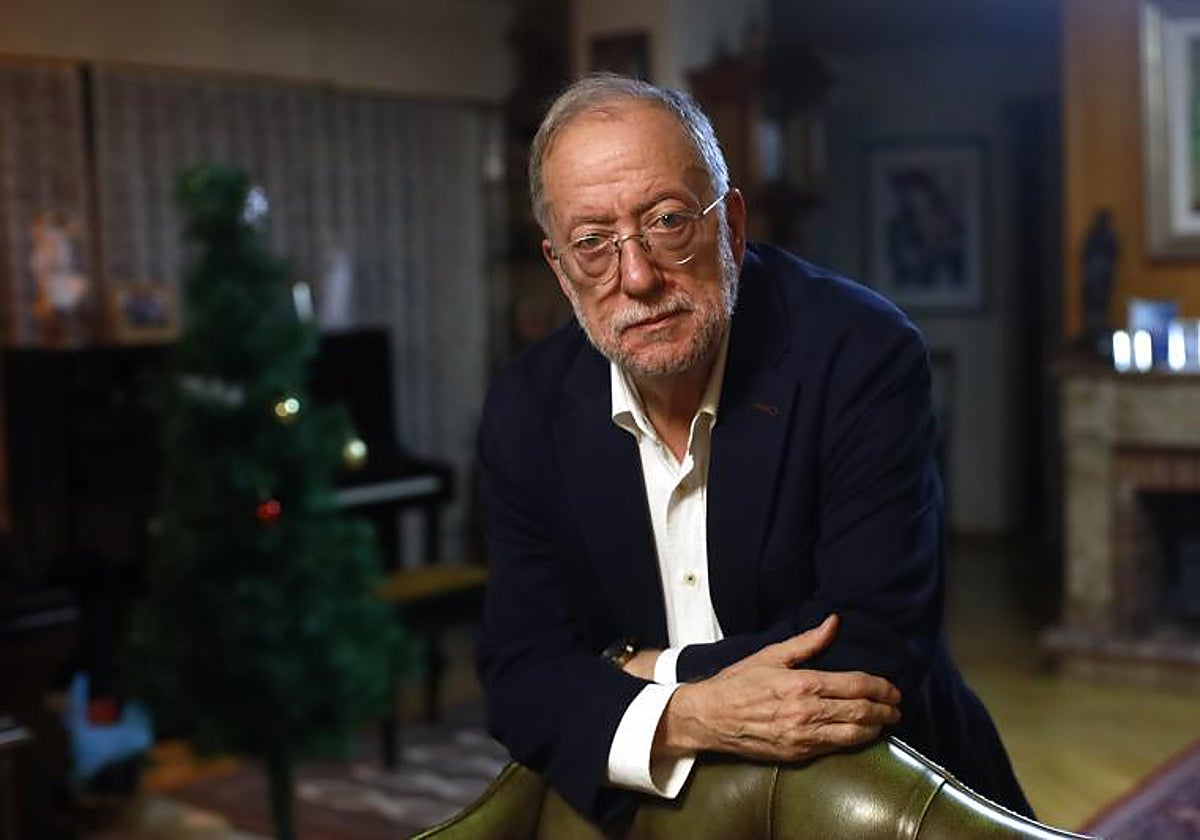 José Luis Barreiro, el pasado miércoles en su casa de Santiago de Compostela