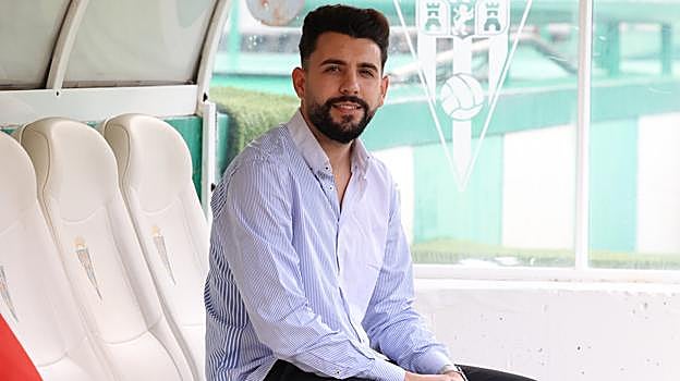 Ibáñez, durante la entrevista con ABC