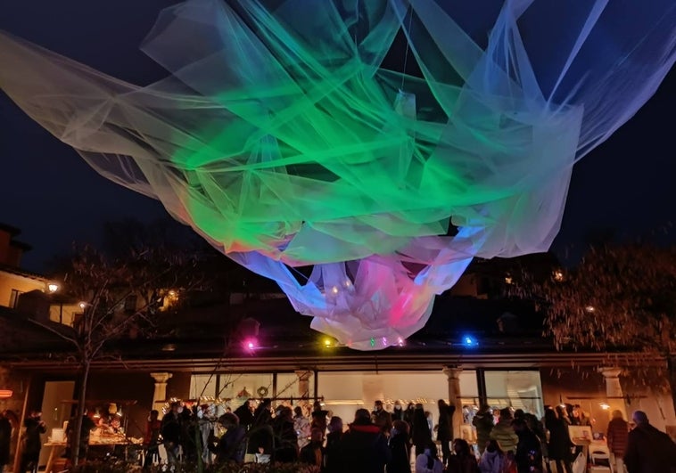 El 'Jardín de luz' de San Lucas abre este domingo sus puertas con una sorprendente instalación artística