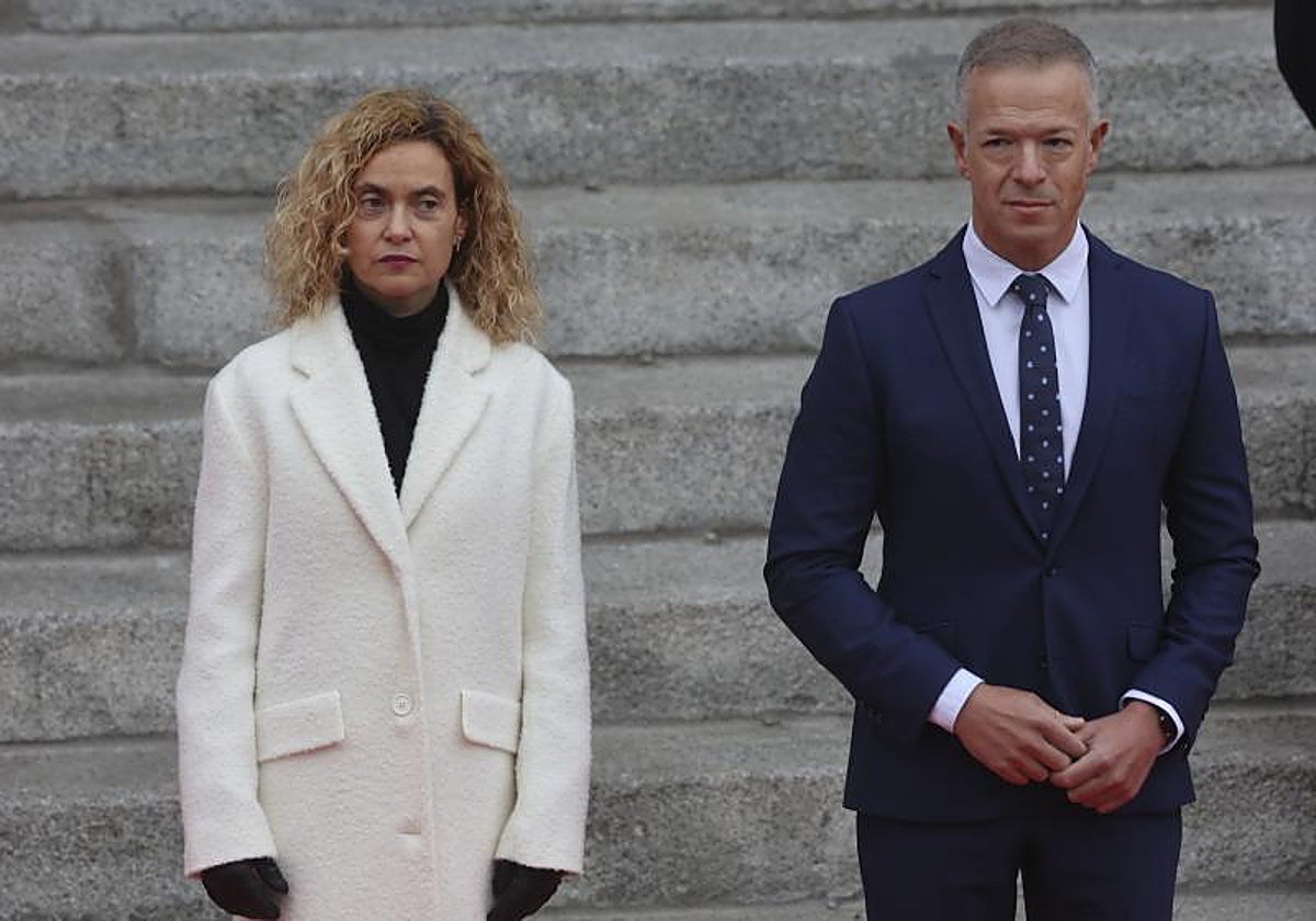 Los presidentes del Congreso y Senado, Meritxell Batet y Ander Gil, respectivamente