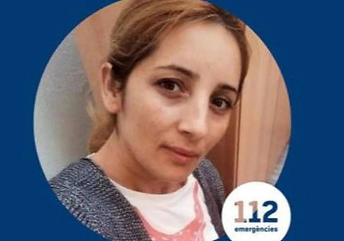 Irina Mihaela, en el cartel para alertar de su desaparición