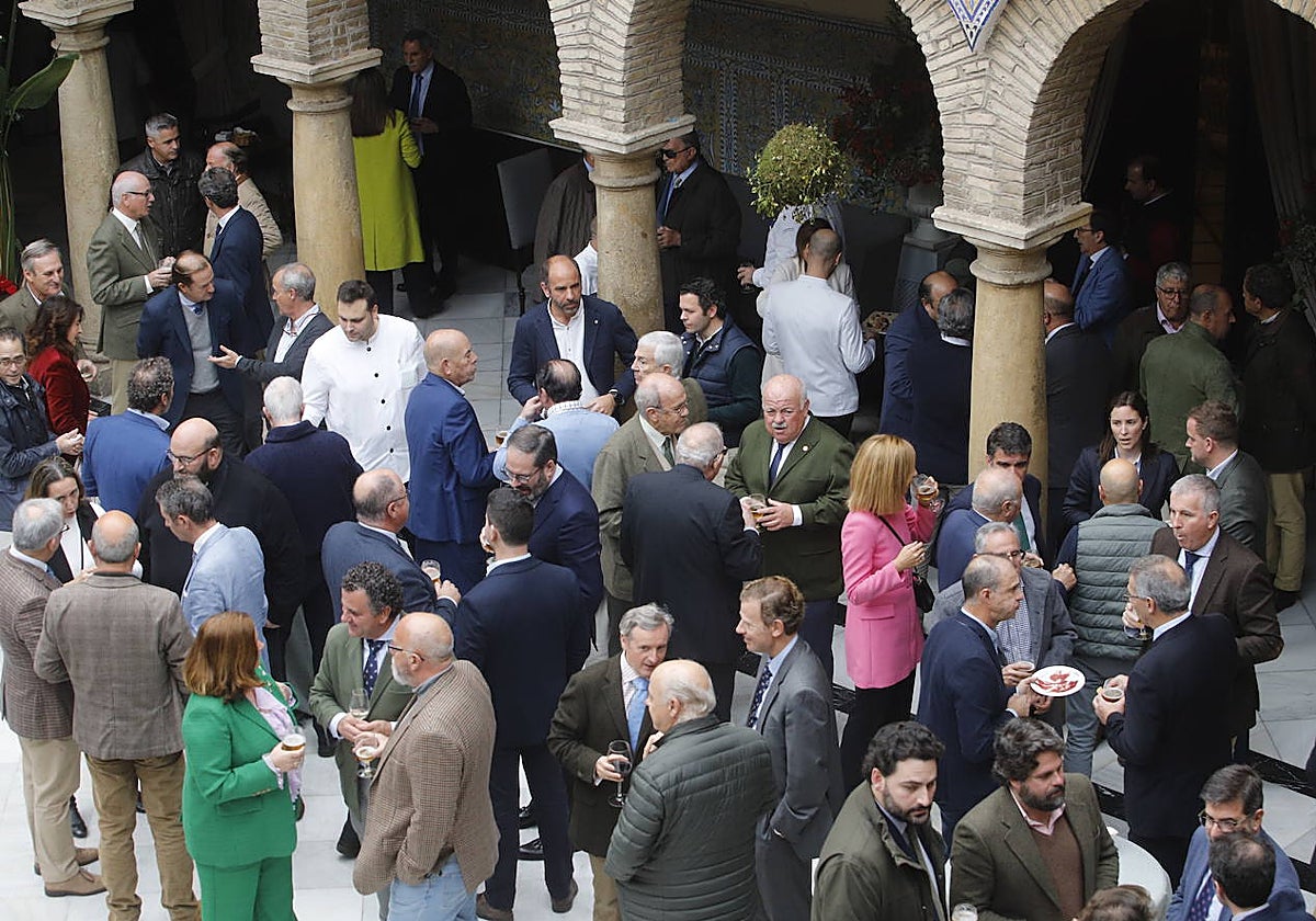 Un momento del encuentro de Asaja