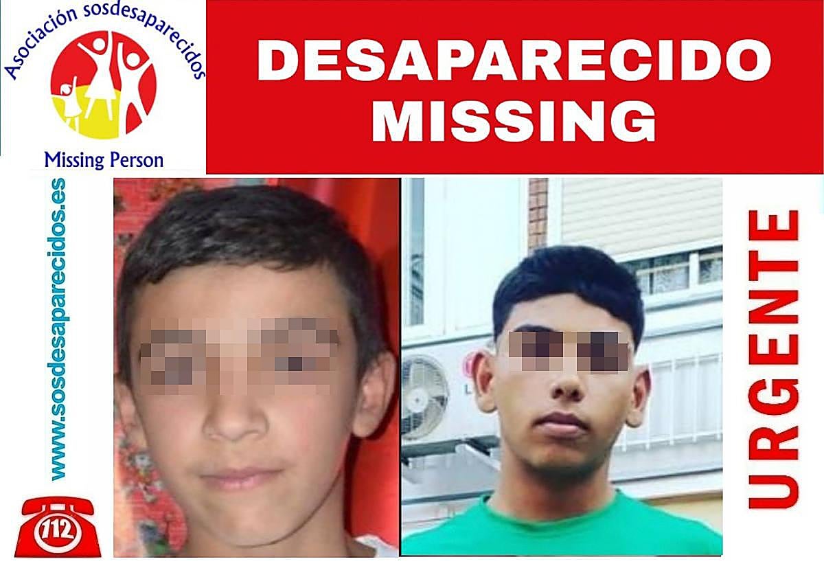 Los dos menores a los que se les perdió la vista el 10 de diciembre