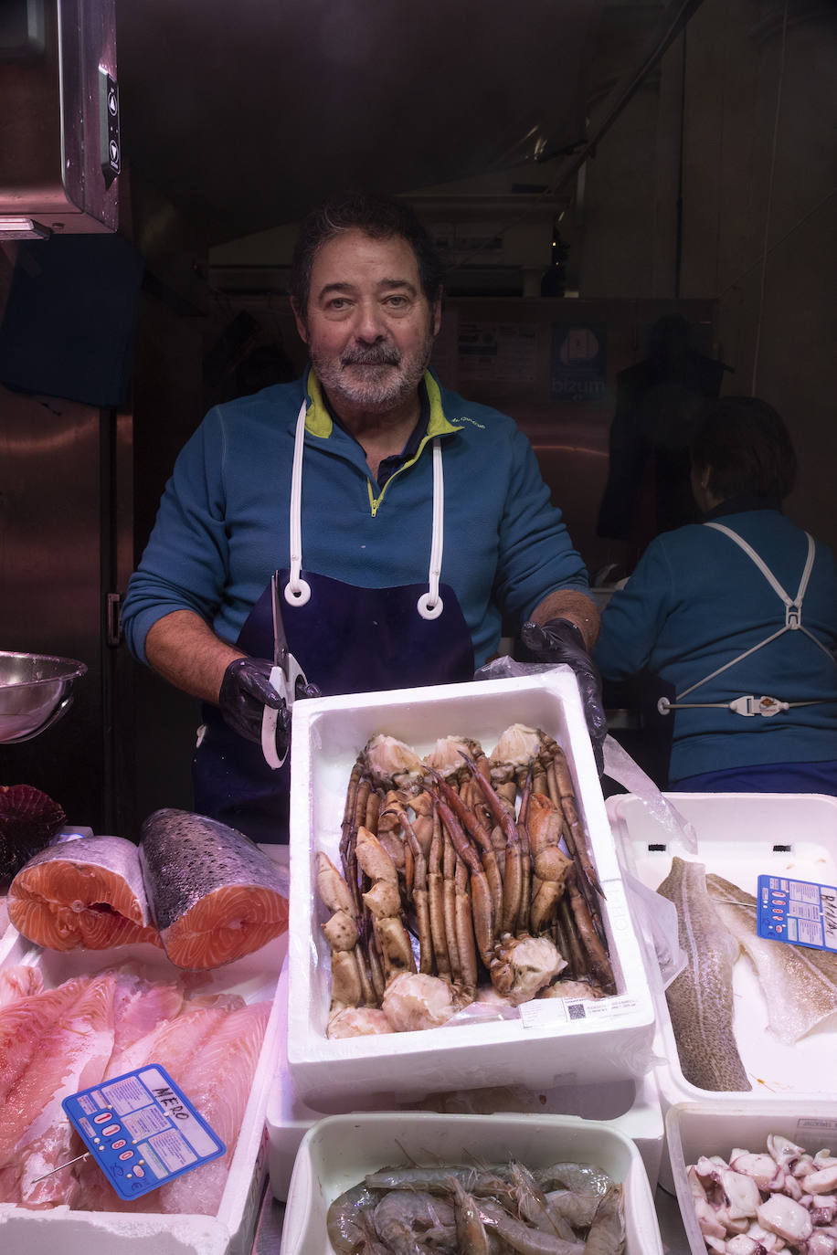 Las compras para la cena de Nochebuena en Córdoba, en imágenes
