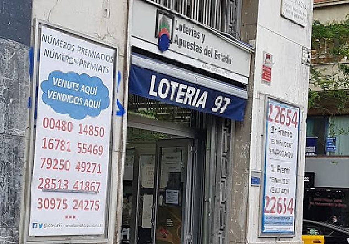 Pedro, tras repartir una lluvia de millones de un quinto premio en Barcelona: «Ya lo predije ayer»