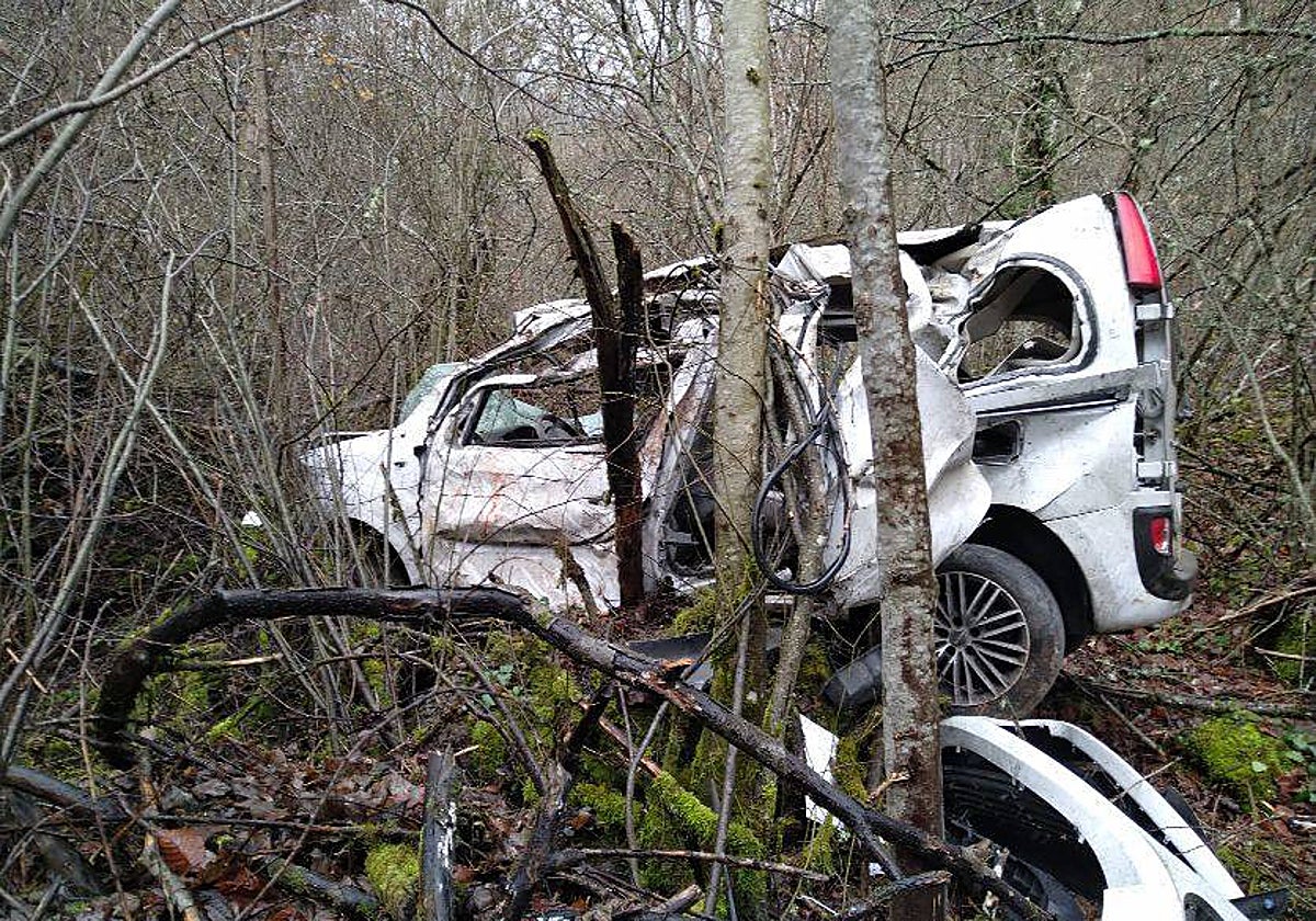 Estado en el que quedó el vehículo