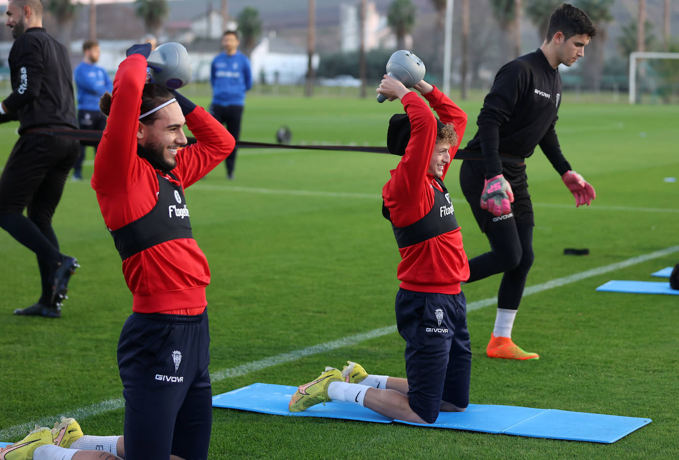 El regreso del Córdoba CF a los entrenamientos, en imágenes