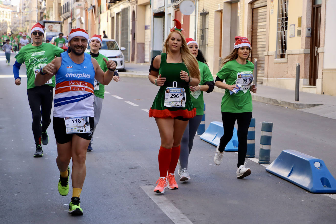El ambientazo en la San Silvestre de Lucena, en imágenes