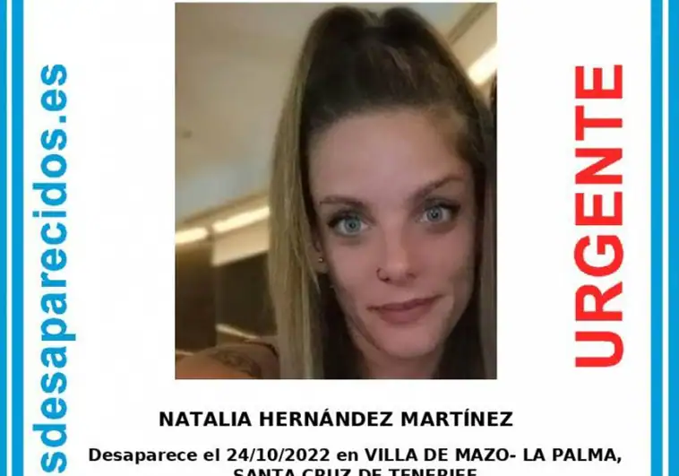 El misterio de Natalia Hernández: aterrizó hace dos meses en La Palma pero no llegó a salir del aeropuerto