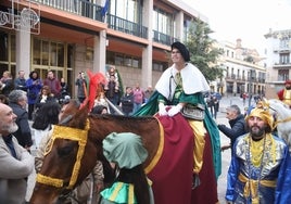 La llegada del Cartero Real a Córdoba, en imágenes