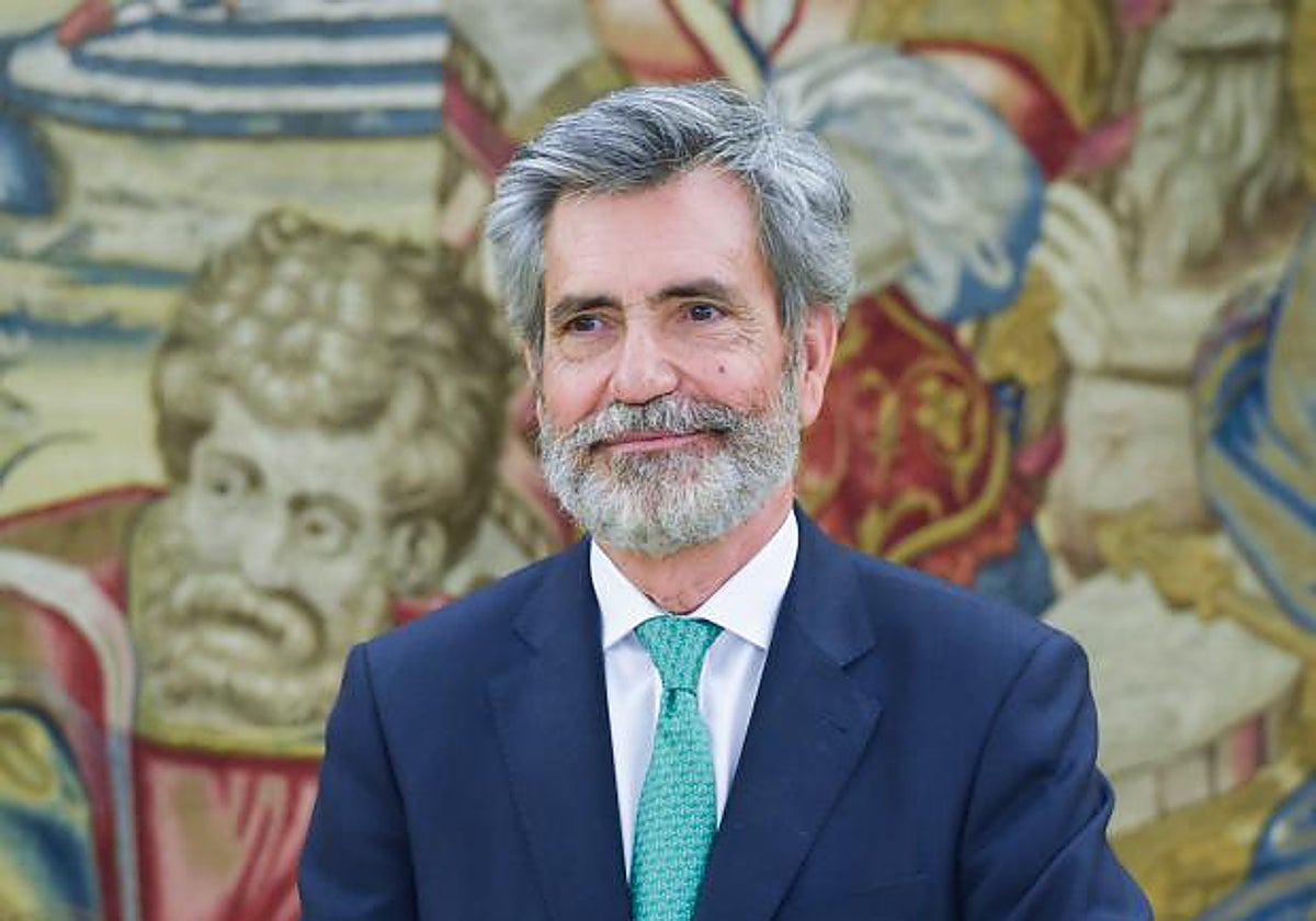 El expresidente del CGPJ y magistrado del Tribunal Supremo, Carlos Lesmes