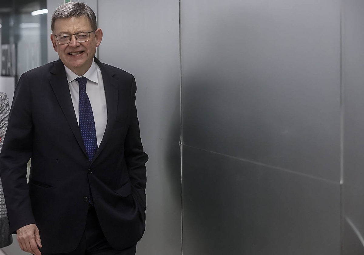 Imagen del presidente de la Generalitat Valenciana, Ximo Puig