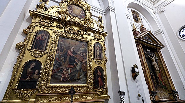 Retablos de la iglesia del convento de Santo Domingo el Antiguo de Toledo