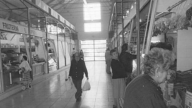 El mercado del Alcázar, cerrado fefinitivamente en 2006, tras una de sus reaperturas