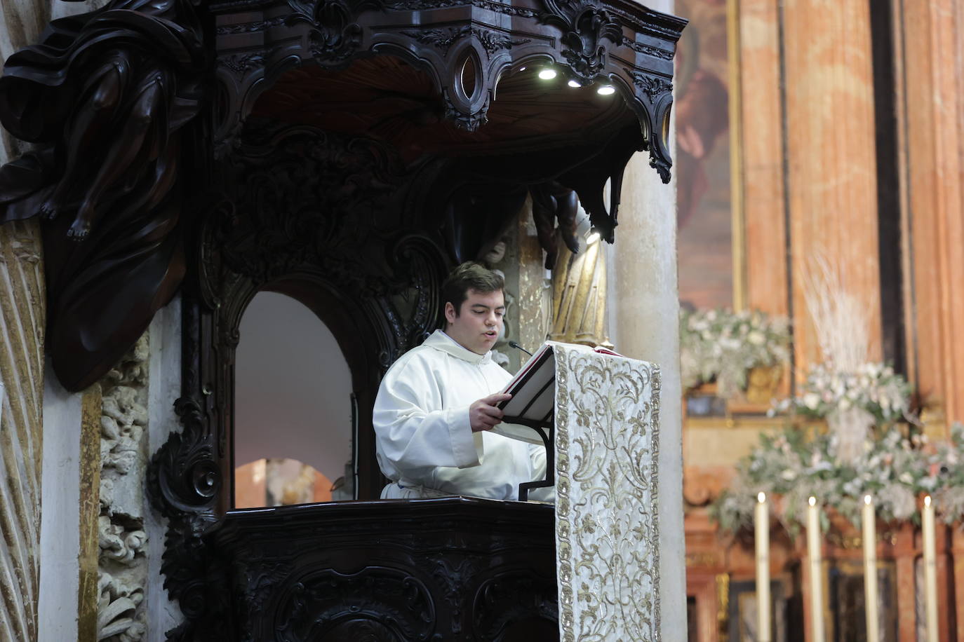 En imágenes, la misa de la solemnidad de Santa María en la Catedral de Córdoba