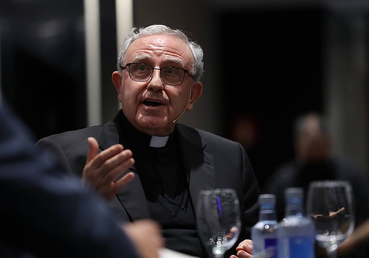 Manuel Pérez Moya, durante un acto público