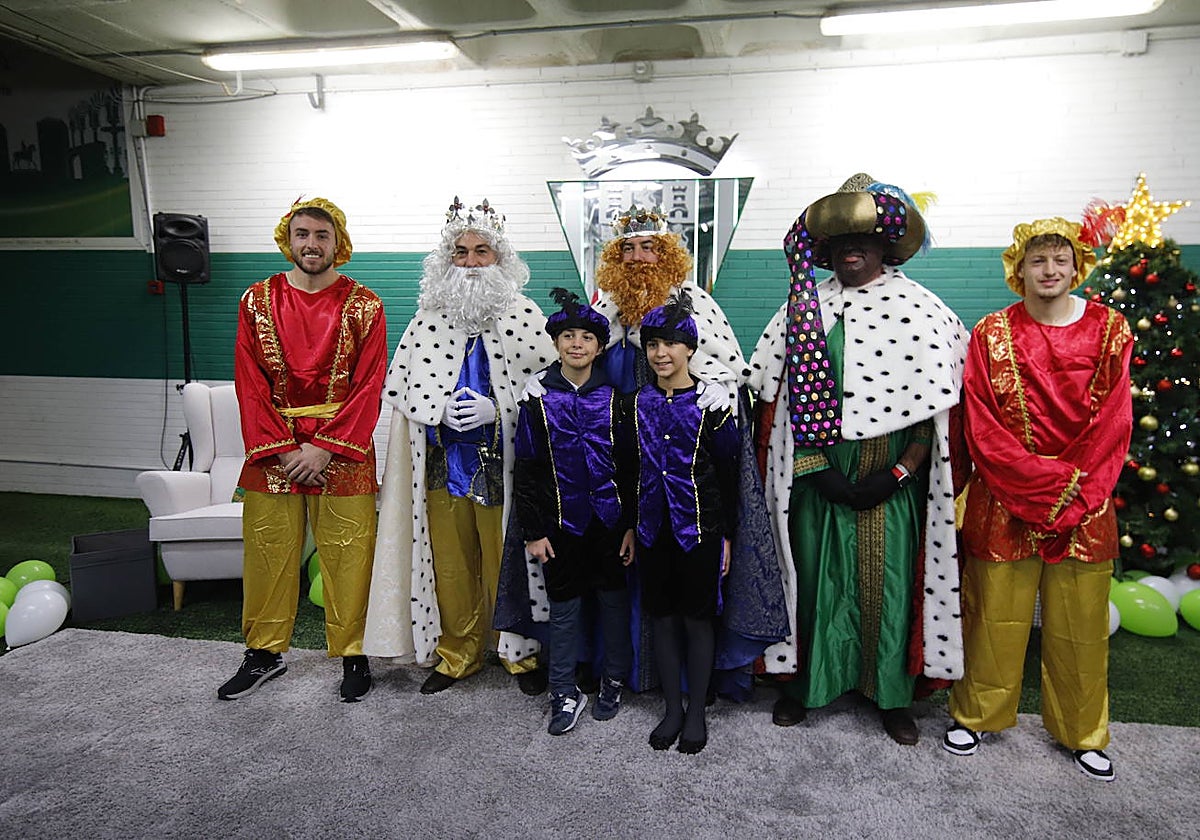 Los Reyes Magos, en el estadio El Arcángel