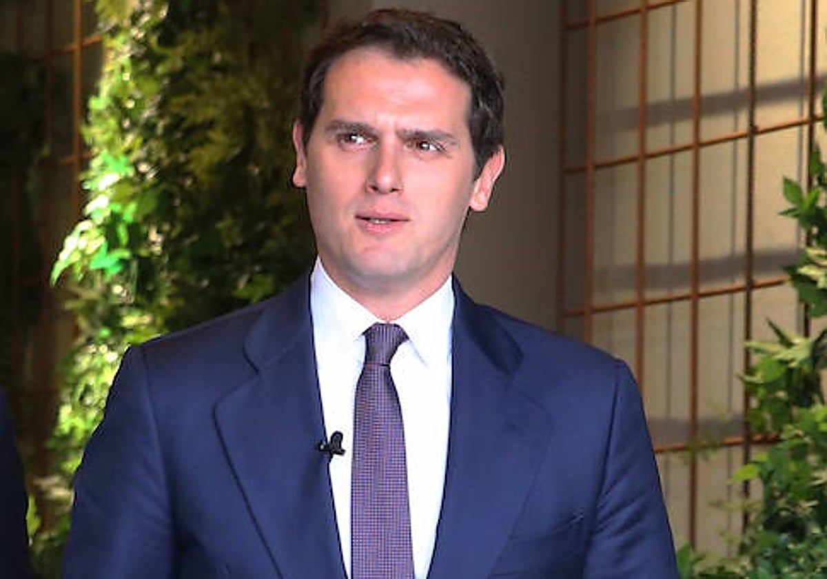 Albert Rivera, anterior líder de Ciudadanos