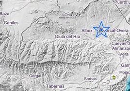 Registrado un terremoto de magnitud 3 en Almería