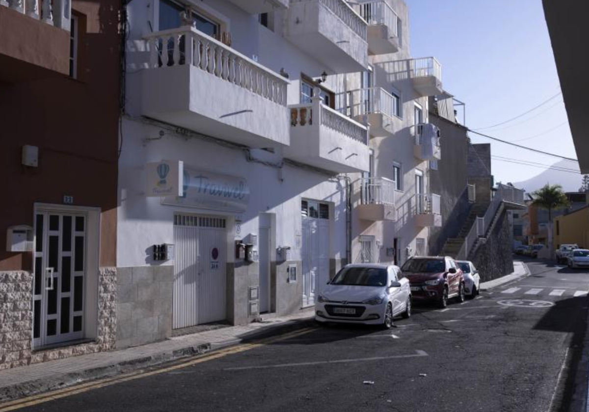 Imagen de la calle donde se produjo el asesinato de Hayata