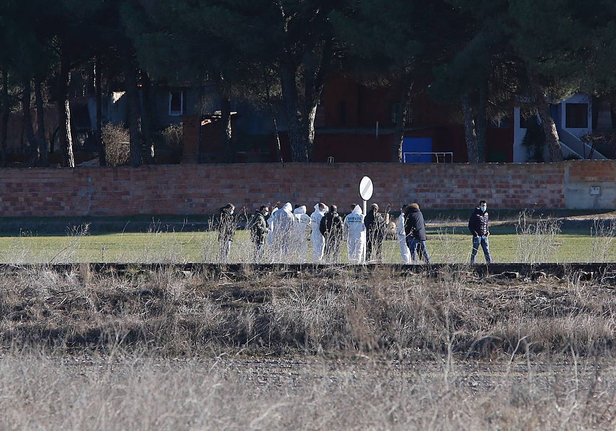 Lugar en el que se encontró el cadáver de la joven
